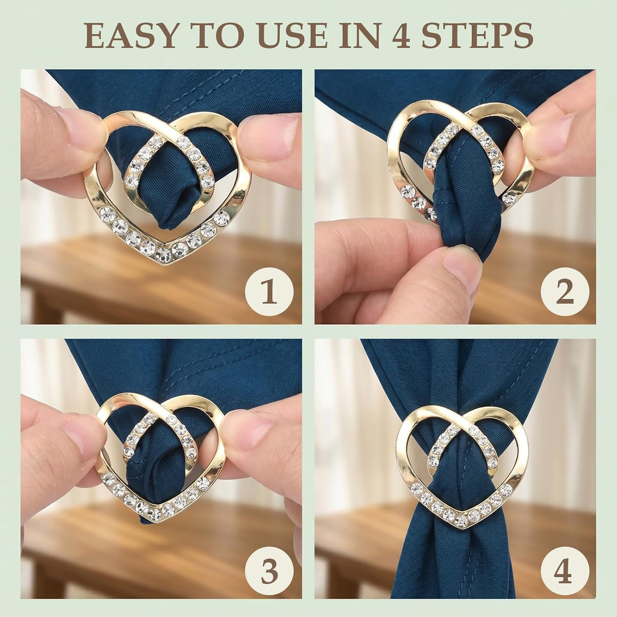 20 Pcs Scarf Clips for Women