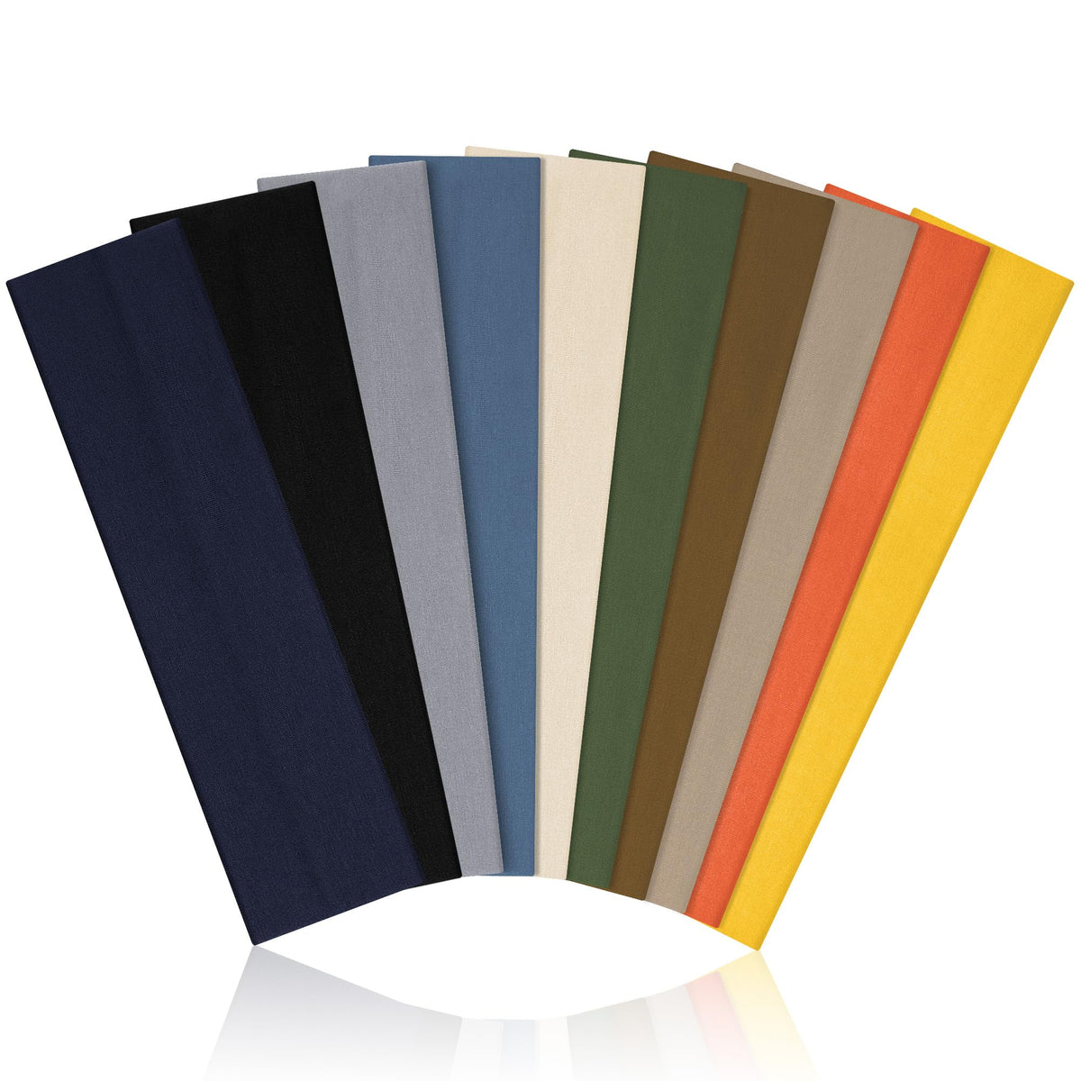 10 Pack Headbands for Women Non Slip - Cute Fashion Cotton Headbands for Women