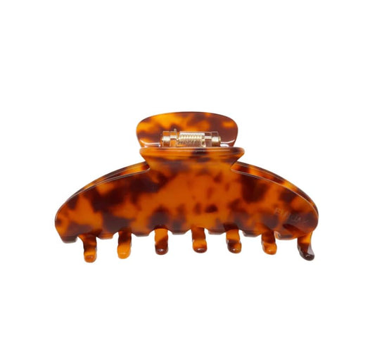 The RPZL Premium Acetate Hair Claw | Big Jaw Clip for Thin & Thick Hair | Versatile Styling Accessory for Women & Girls - 1PC (Tortoise)