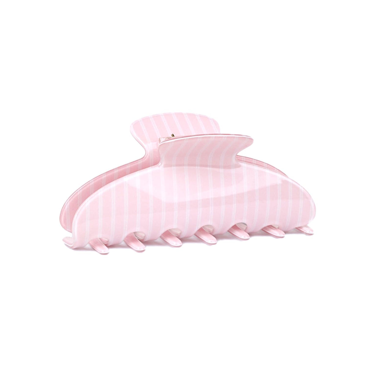 2 Acetate Hair Claw Clip for Women, 3.8-Inch Black and White Polka Dot Big Hair Clips Strong Hold No Slip Claw Clips for Thick or Thin Hair
