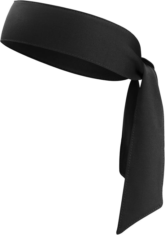 ONUPGO Head Ties Headband for Men Women, Adjustable Sports Sweatband Ninja Headband Karate Tie Back, Sweat Wicking Workout Head Band for Sports, Running, Tennis, Yoga, Soccer