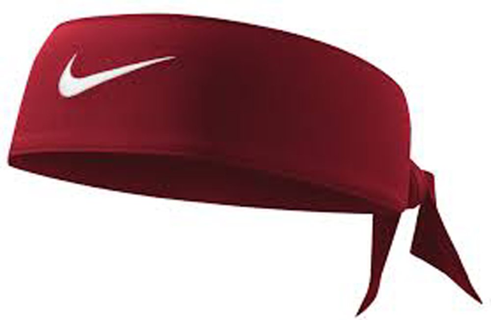Nike Dri-Fit Head Tie 2.0 Headbands, White/Black, One Size