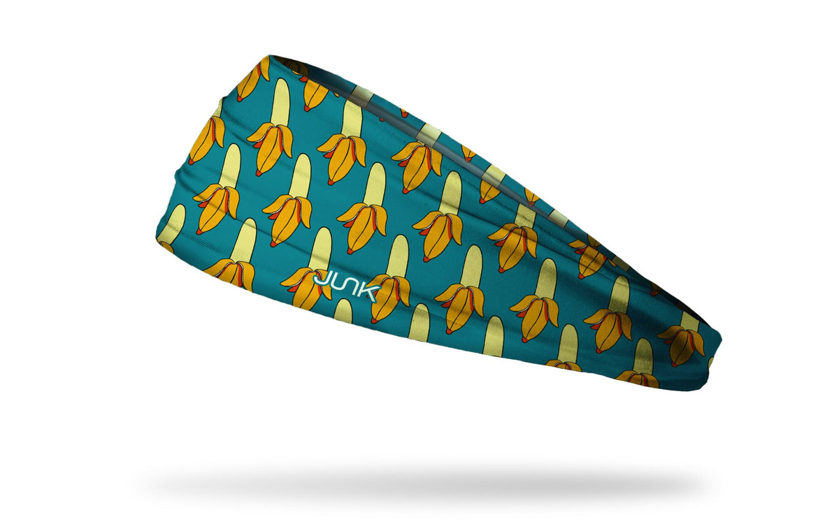 JUNK Brands Big Bang Lite Novelty Headband - Moisture-Wicking, Performance Fabric, Non-Slip, Sports Sweatband for Men & Women