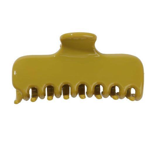 Ivyu 4-Inch Large Rounded Rectangle Hair Claw Clip for Women, Strong Hold