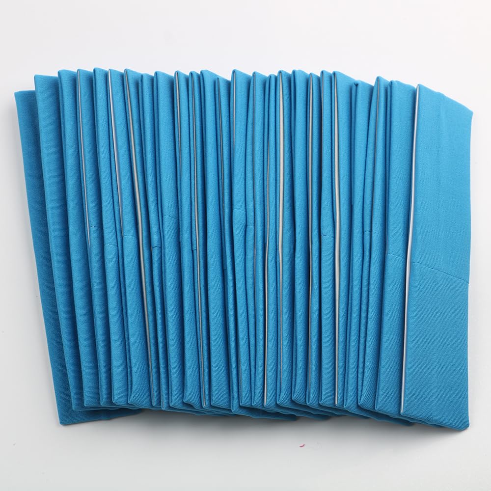 Yoga Sports Headbands for Women Girls,25PCS,Soft Elastic Stretch Athletic Headbands for Running Workout