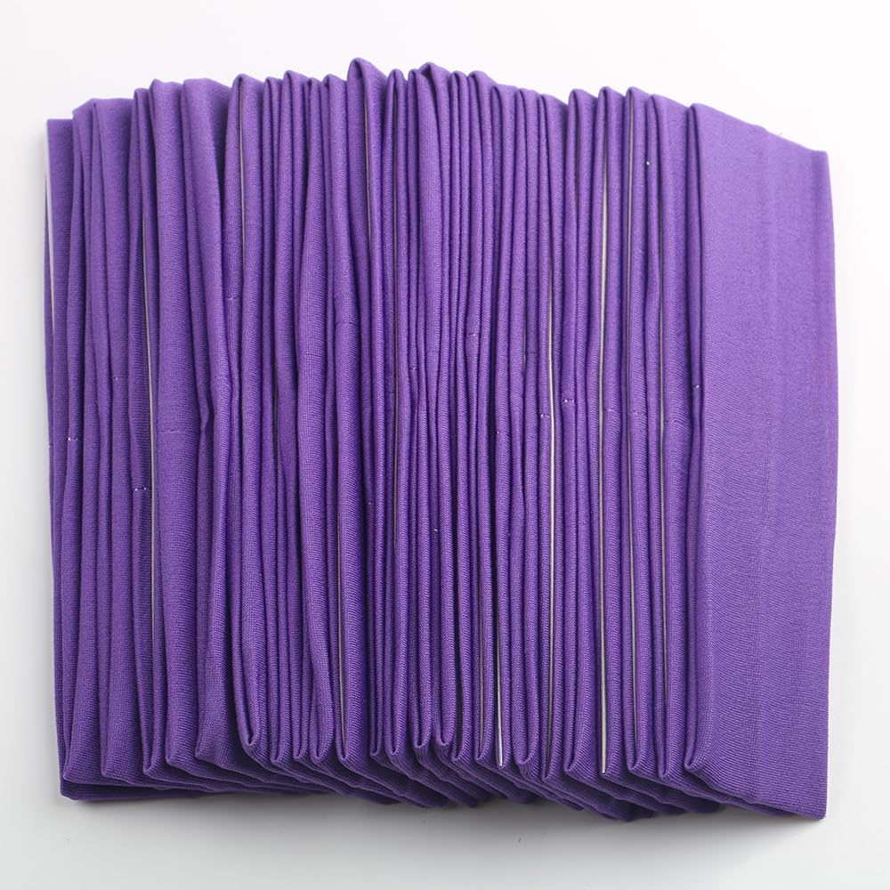 Yoga Sports Headbands for Women Girls,25PCS,Soft Elastic Stretch Athletic Headbands for Running Workout