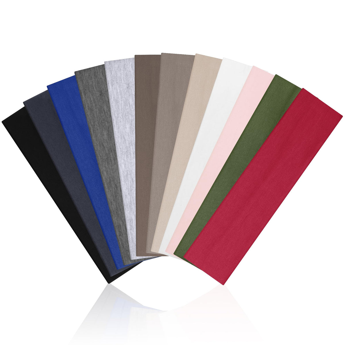 10 Pack Headbands for Women Non Slip - Cute Fashion Cotton Headbands for Women
