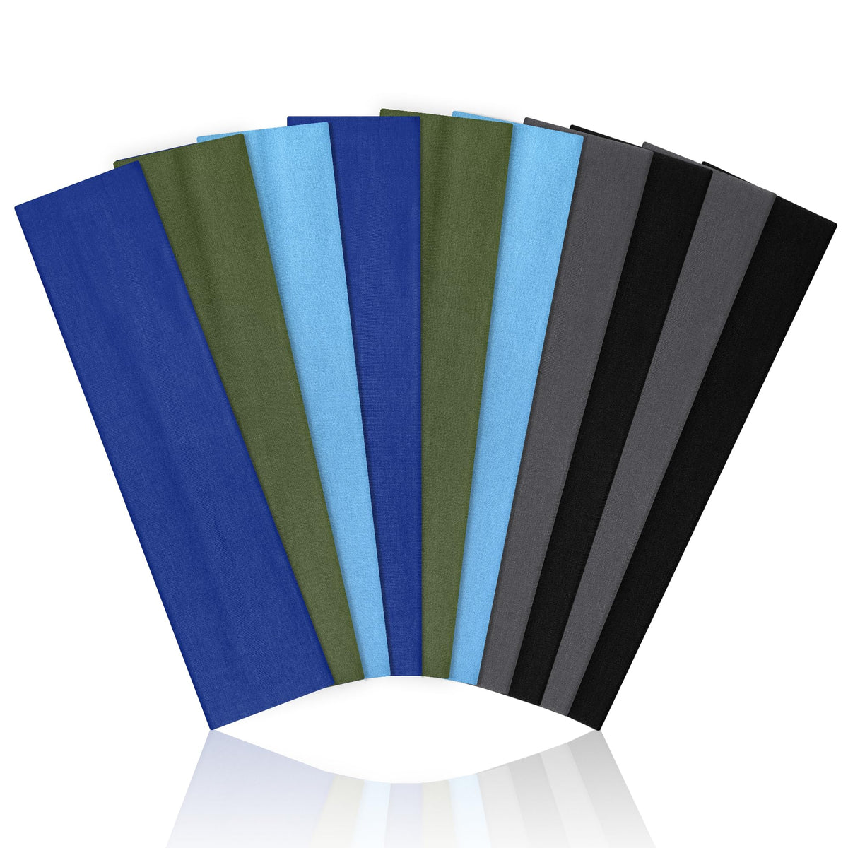 10 Pack Headbands for Women Non Slip - Cute Fashion Cotton Headbands for Women