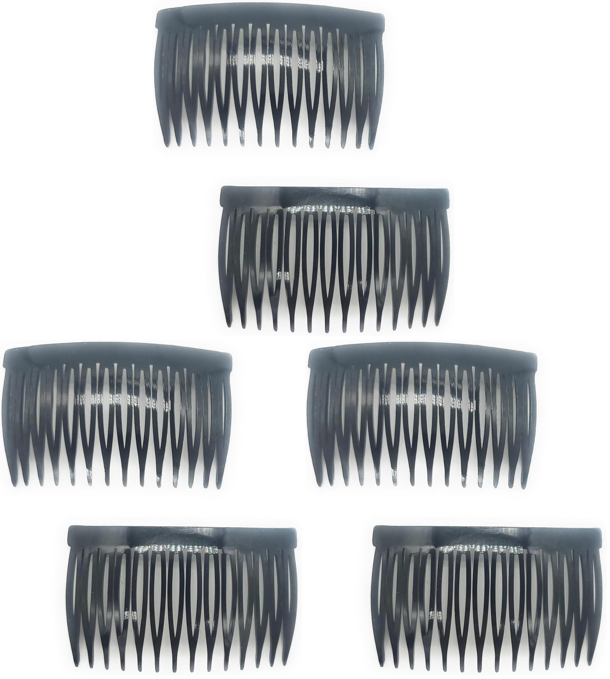 Good Hair Days USA Anti-Slip Side Combs for Daily, Secure Hold, 2⅞", 2 Pack
